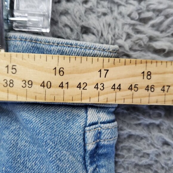 Signature By Levi Strauss Jeans Womens 16 Light Blue Mid-Rise Boyfriend *NWT* - Picture 9 of 15